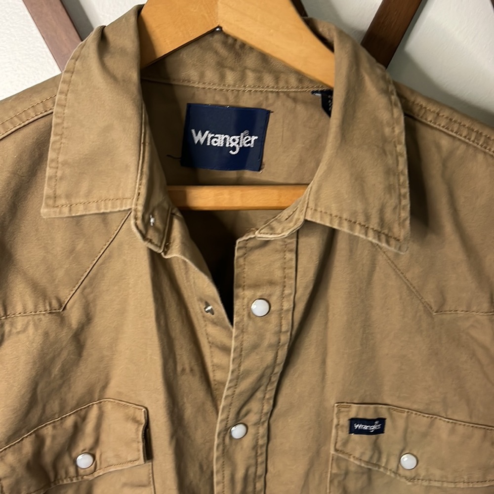 Wrangler Button Down Pearl Snap - image 2
